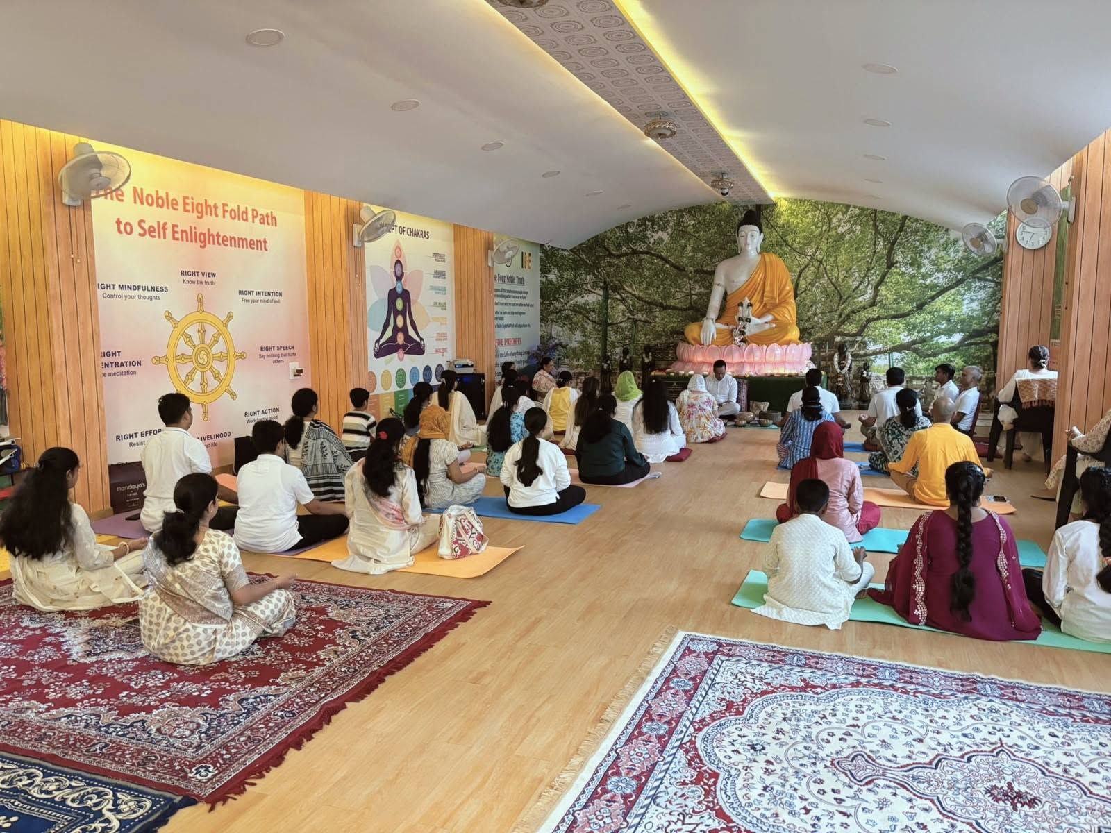 Group experience at Lama Fera Monastery Pune